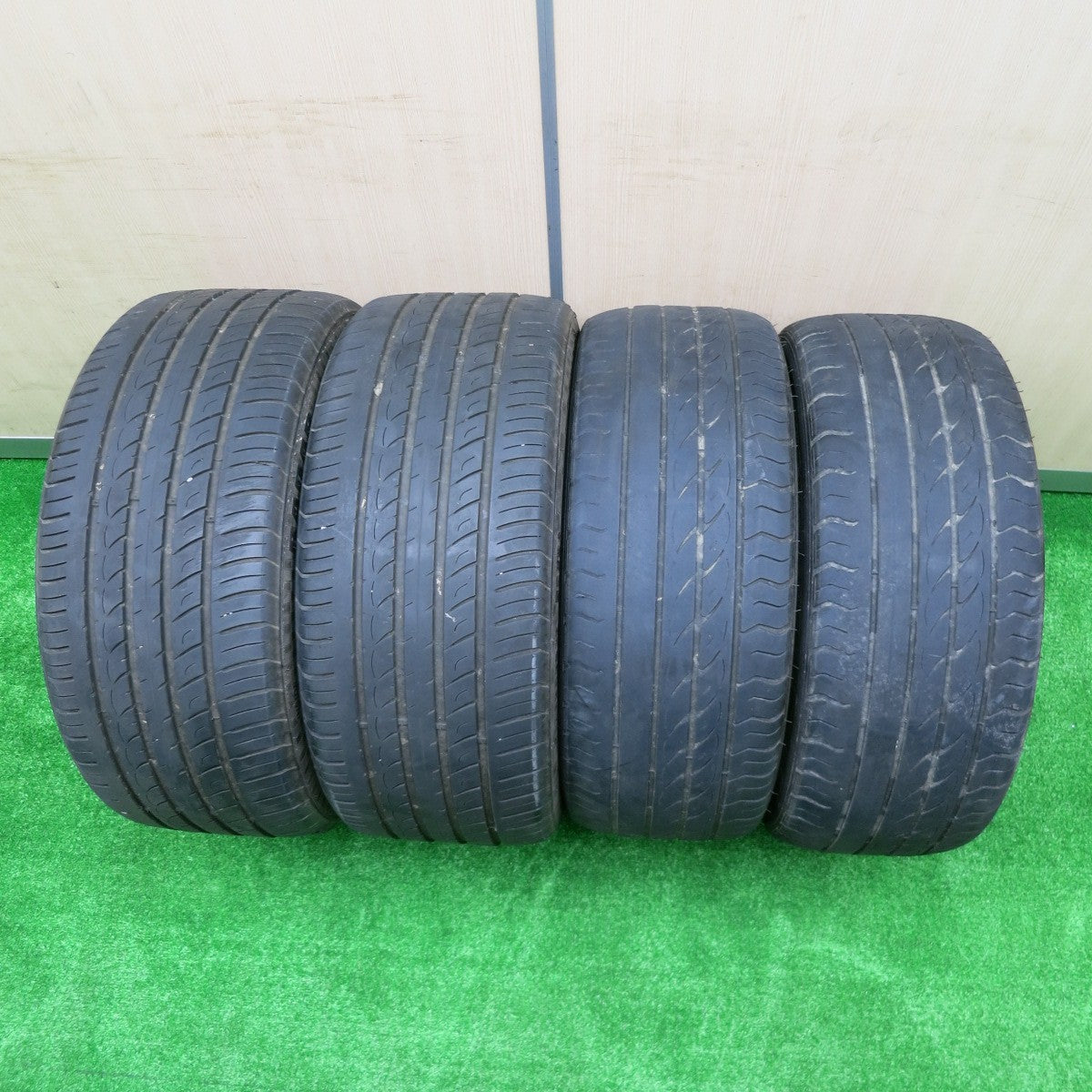 *送料無料* 4本価格★レクサス IS バージョンS 純正 225/40R18 255/40R18 レーダー RZ-500 Dimax R8+ 18インチ PCD114.3/5H★4072204NJノ