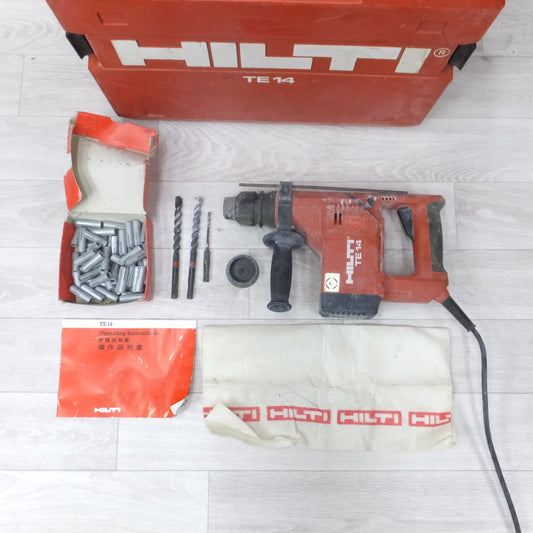 [送料無料] ◆HILTI ヒルティ ロータリーハンマードリル TE14 電動工具 ハンマドリル 100V◆