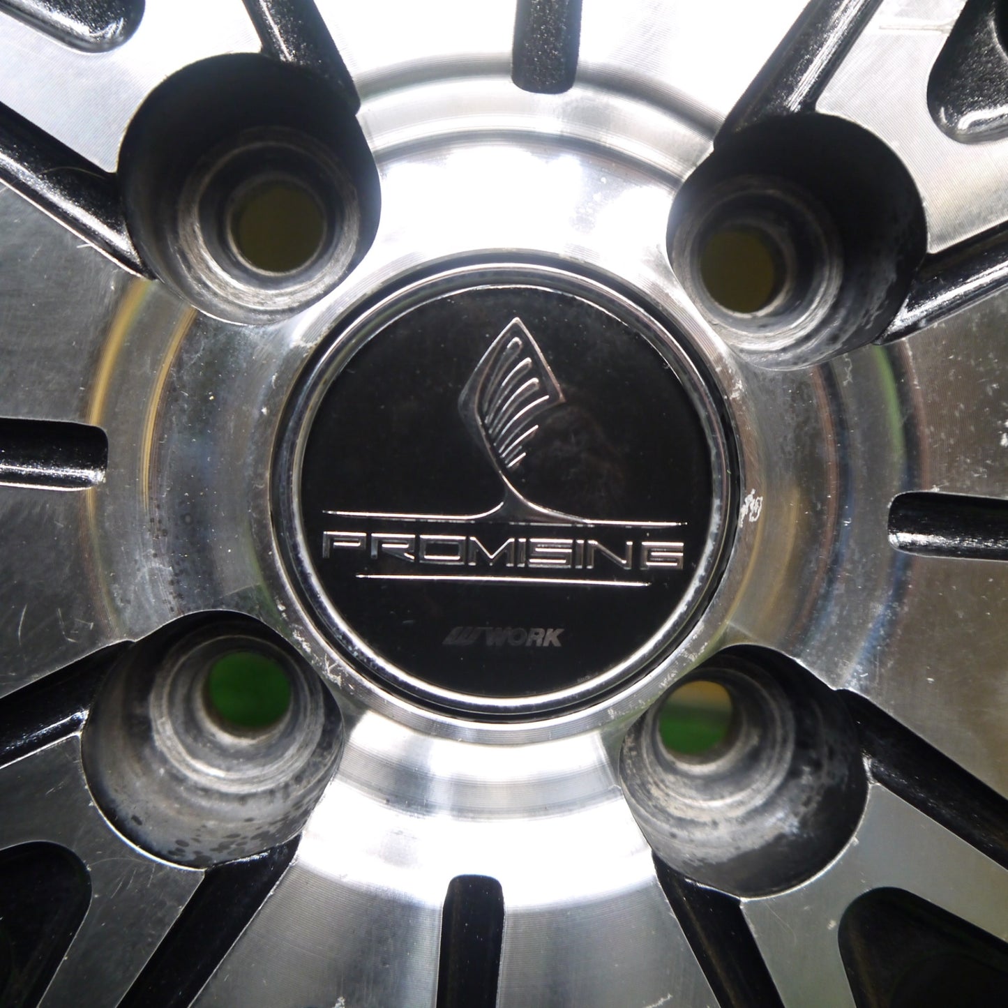 バリ溝！23年！9分★WORK PROMISING STYLE V 155/65R14 ダンロップ エナセーブ EC204 ワーク プロミッシング スタイルV 14インチ PCD100/4H★5062008Hノ