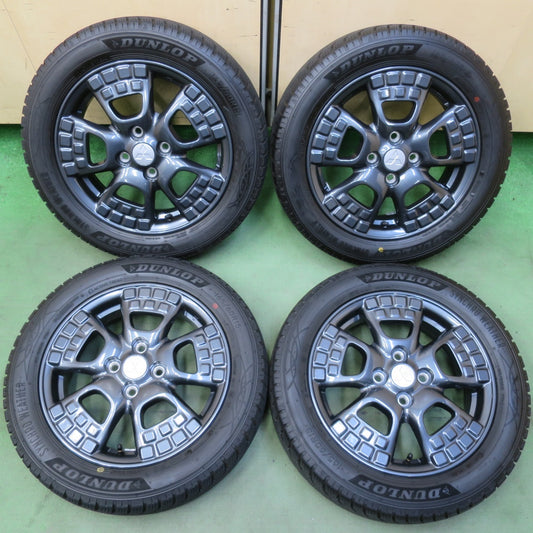新車外し！25年！ほぼ未使用◎三菱 デリカ ミニ 4WD BA6A 純正 165/60R15 ダンロップ SYNCHRO WEATHER オールシーズン シンクロウェザー 15インチ PCD100/4H◎6062002イス