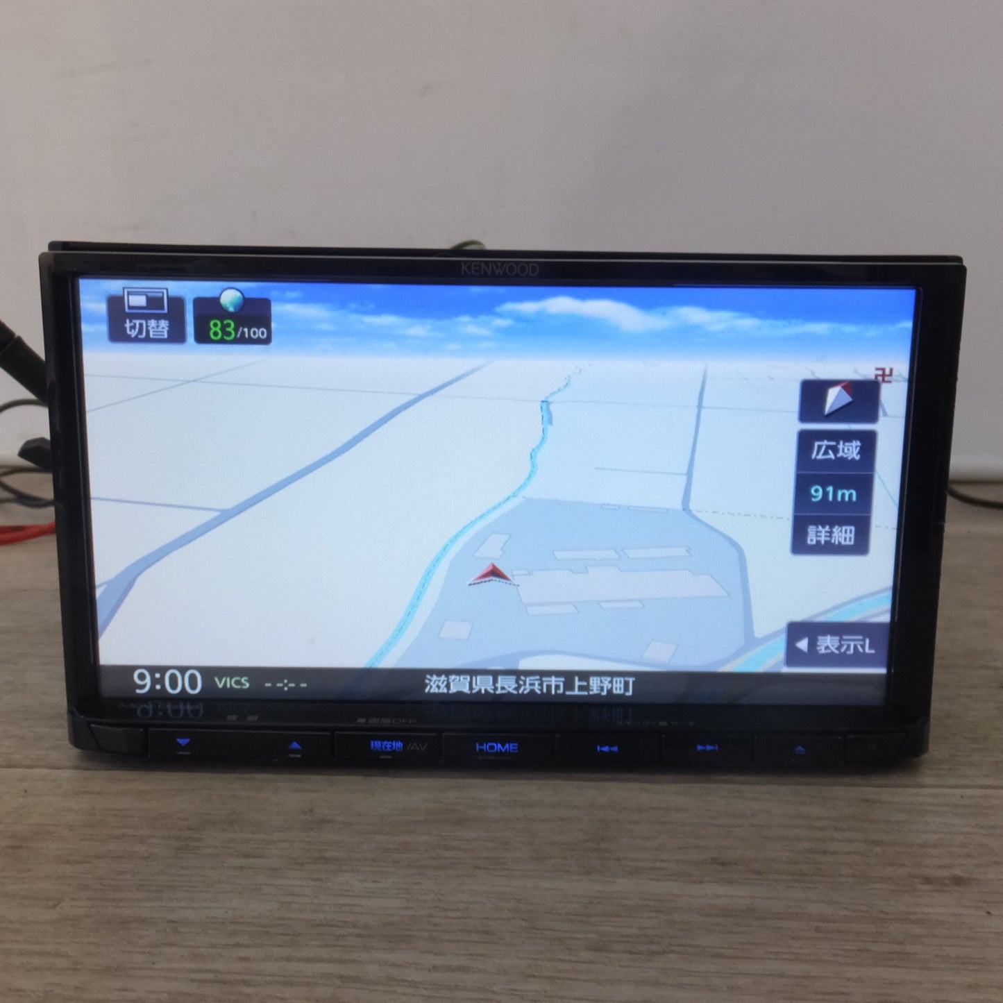 [送料無料] ★ケンウッド KENWOOD AVナビゲーションシステム MDV-D306[14]★