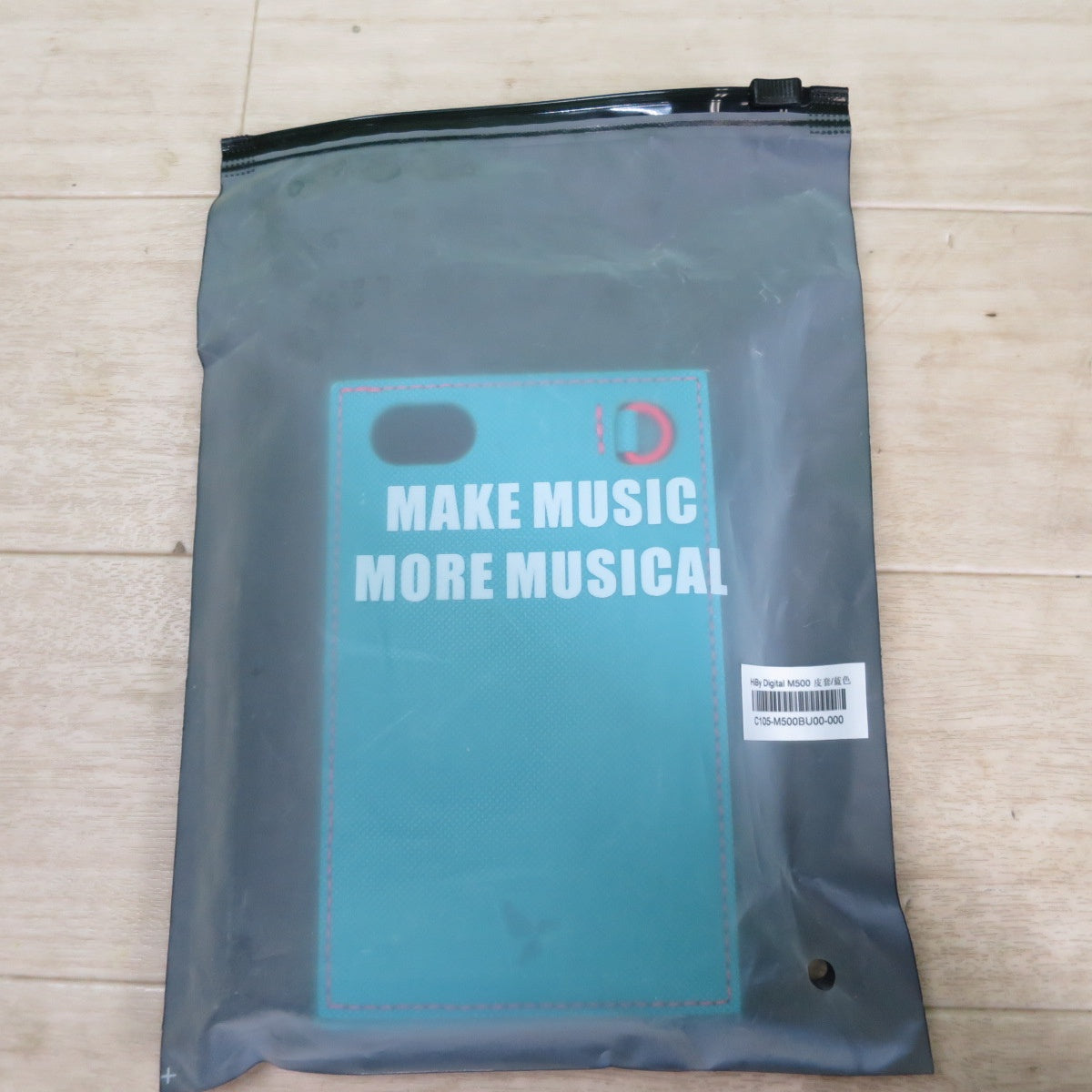 未使用☆HIBY Digital M500 専用 レザー ケース 初音ミク モデル C105-M500BU00-000 Hatsune Miku デジタル オーディオ プレーヤー ケース☆