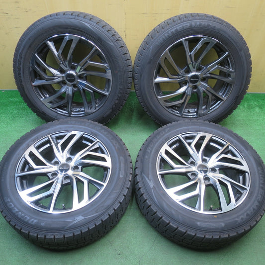 バリ溝！23年！9.5分★スタッドレス 215/60R17 ダンロップ ウインターマックス WM02 Precious C-1 プレシャス 17インチ PCD114.3/5H★6022401NJス