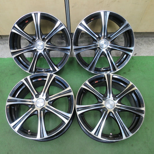 4本価格★Leonis KH weds 16インチ ホイール レオニス ウェッズ 16×6J PCD100/4H★6061302NGホ