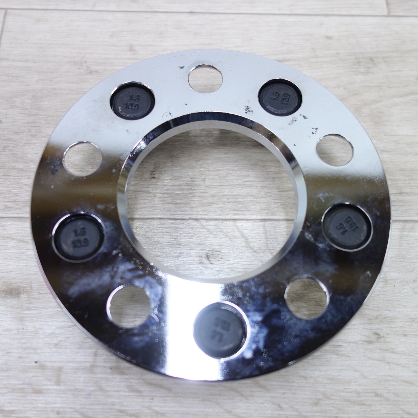 [送料無料] ほぼ未使用◆BRAITH ワイド トレッド スペーサー BZ-102 厚さ10mm PCD114.3/5H PT 1.5 ブレイス◆