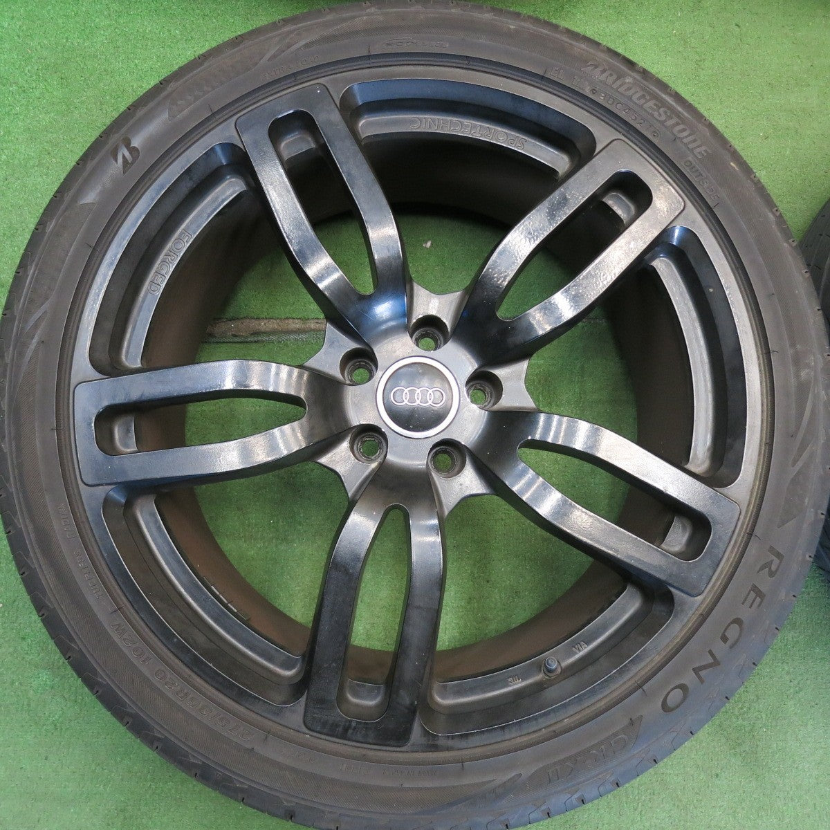 バリ溝！9分★アウディ 等 SPORT TECHNIC 275/35R20 ブリヂストン レグノ GR-X2 スポーツテクニック 20インチ PCD112/5H★6052401HAノ