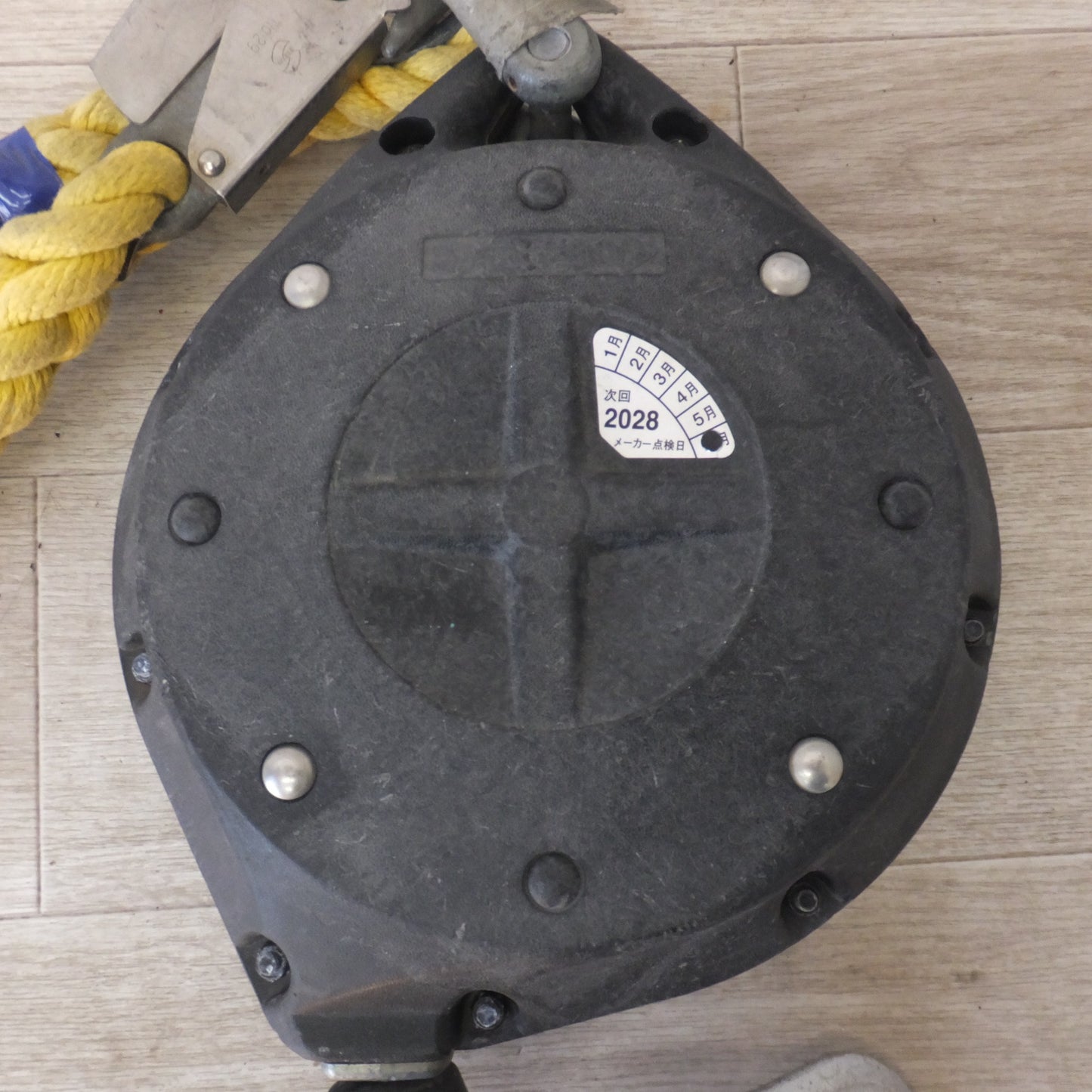 [送料無料] ★キョーワ KYOWA キョーワ式 安全ブロック SAFETY BLOCK ワイヤロープタイプ LB-12 12m　最大使用質量 85kg(6)★