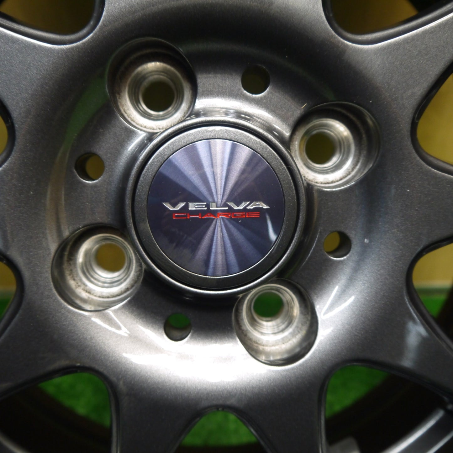 バリ溝！22年！キレイ！ほぼ10分★スタッドレス 155/65R14 ブリヂストン ブリザック VRX2 VELVA CHARGE ヴェルヴァ 14インチ PCD100/4H★5110708Hス