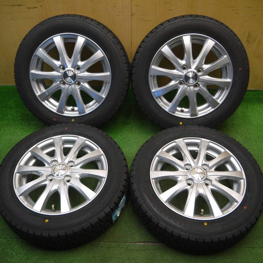 未使用！23年★スタッドレス 155/65R14 グッドイヤー アイスナビ7 ravrion RS01 ラブリオン 14インチ PCD100/4H★5011703Hス