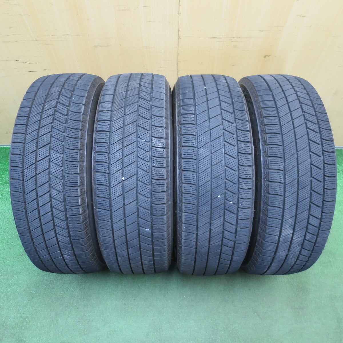 バリ溝！22年！キレイ！9分★プリウス 等 195/65R15 スタッドレス ブリヂストン ブリザック VRX3 JP-STYLE MONZA JPスタイル 15インチ PCD100/5H★6042901NJス