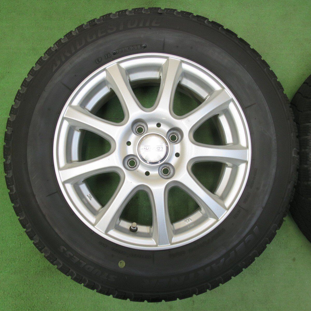 4本価格★スタッドレス 185/70R14 ブリヂストン アイスパートナー DUFACT デュファクト 14インチ PCD100/4H★5022715イス