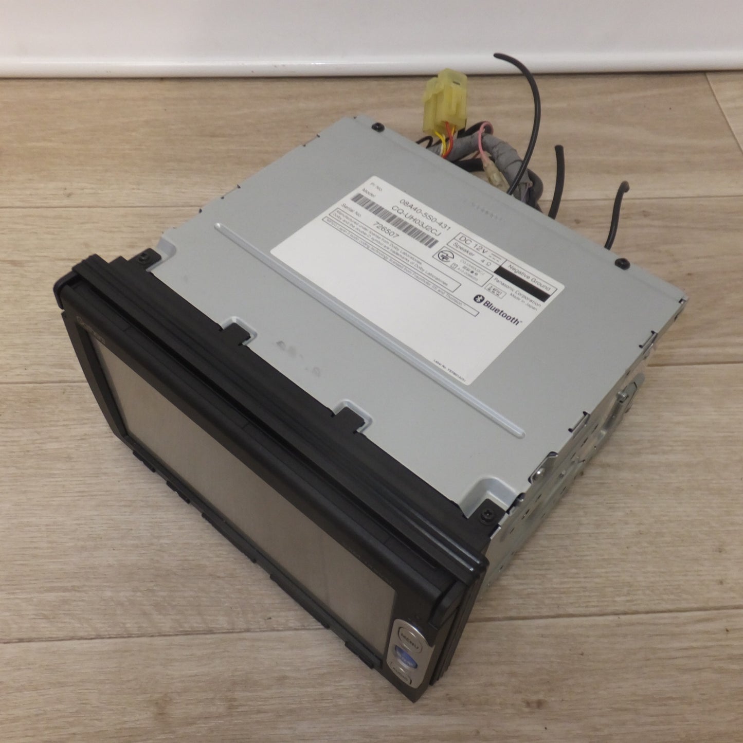 [送料無料] 現状品★パナソニック製 ホンダ 純正 ベーシックインターナビ Gathers VXM-145VSi 08A40-5S0-431 CQ-UH03J2CJ[95]★