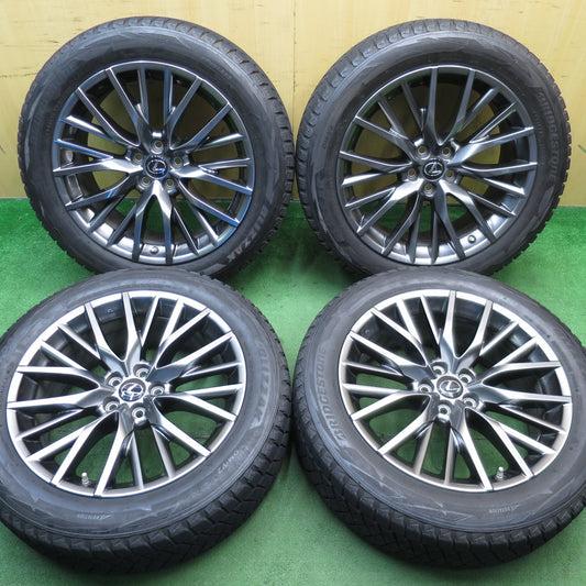 センサー付！キレイ★レクサス RX Fスポーツ 純正 235/55R20 スタッドレス ブリヂストン ブリザック DM-V2 20インチ PCD114.3/5H★5052505NJス