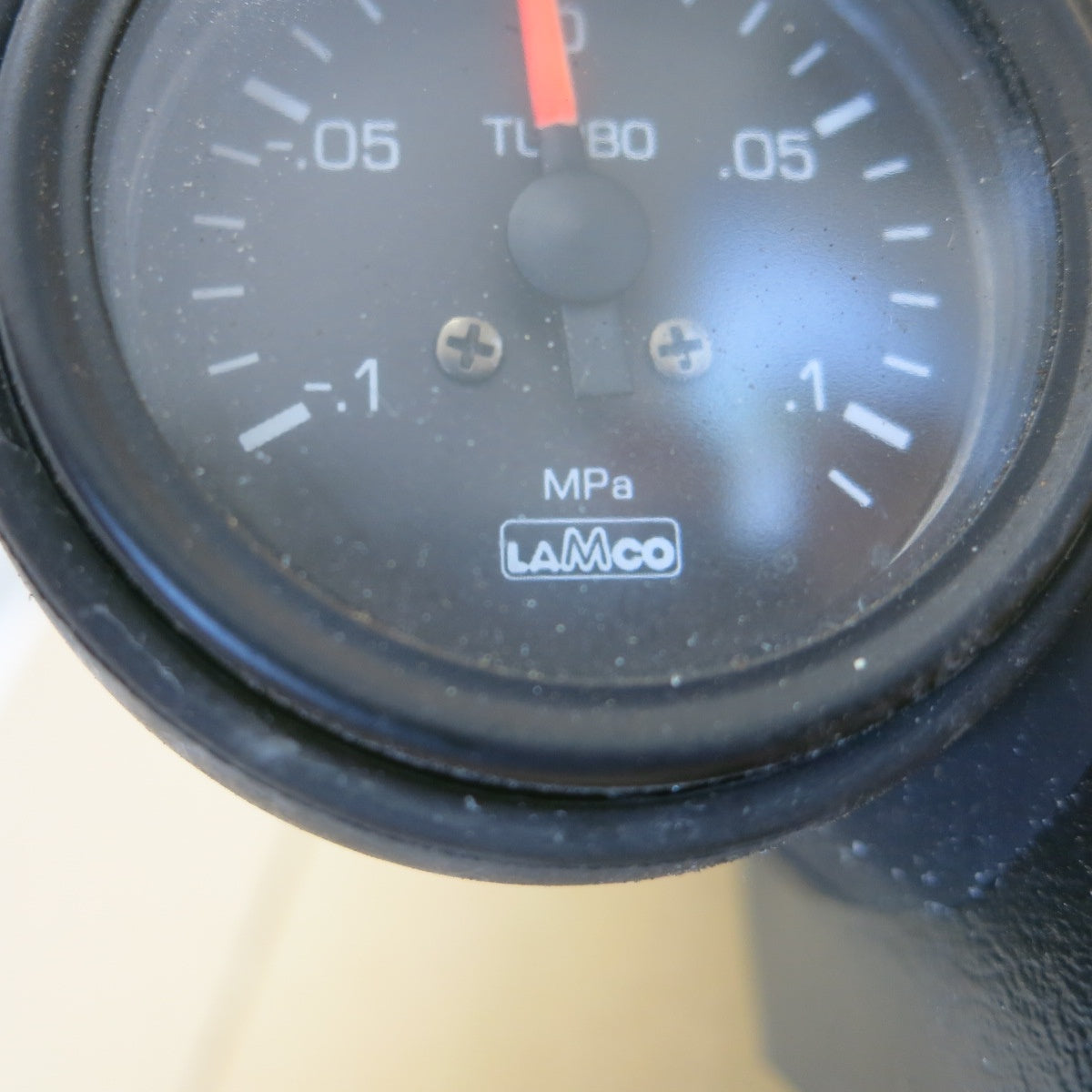 [送料無料] ◆LAMCO ブーストメーター ブースト計 型式 不明 ラムコ 測定器 現状品◆