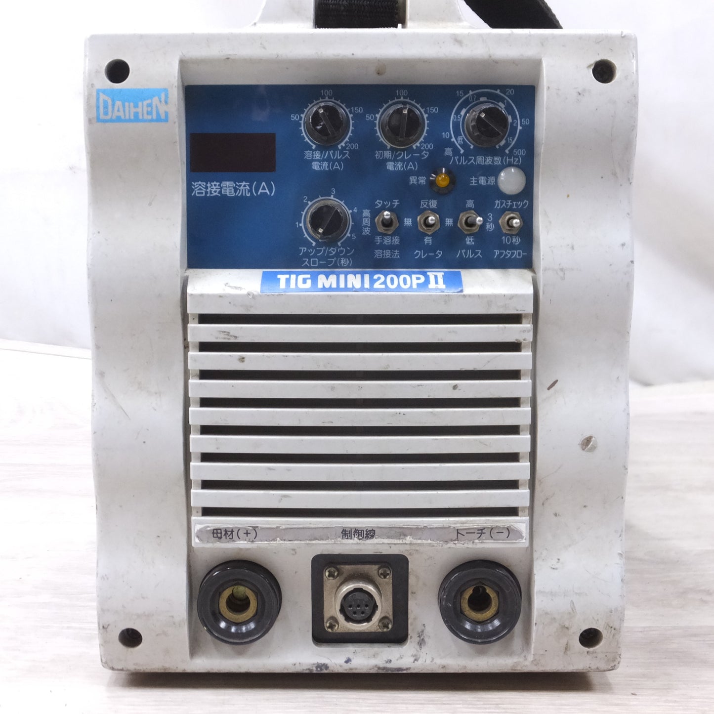 [送料無料] ◆ダイヘン DAIHEN インバーター ティグミニ 200P II TIG 溶接機 VRTPM-202(S-2) 2005年製 直流電源 TIG MINI◆