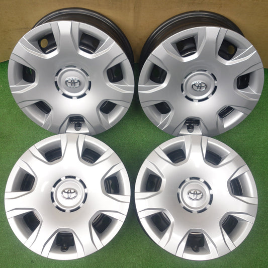 新車外し★トヨタ 200系 ハイエース 純正 スチール ホイール 15インチ 15×6J PCD139.7/6H★6021504KTホ