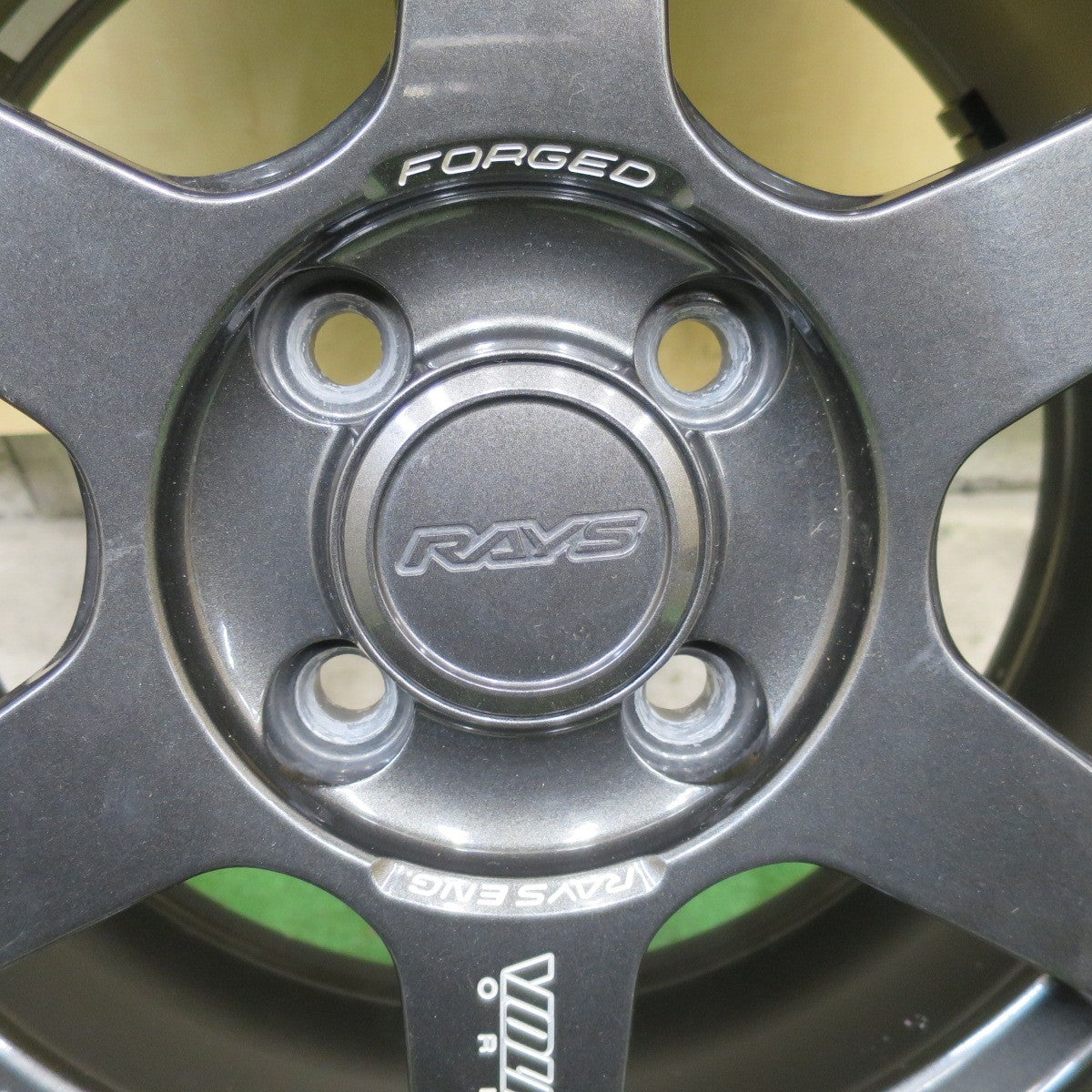 未使用！25年！1本★RAYS VOLK RACING TE37SONIC 205/55R15 ジーテックス HP2000 vfm 15インチ レイズ ボルクレーシング 15×6.5J PCD100/4H★6010508ナノ