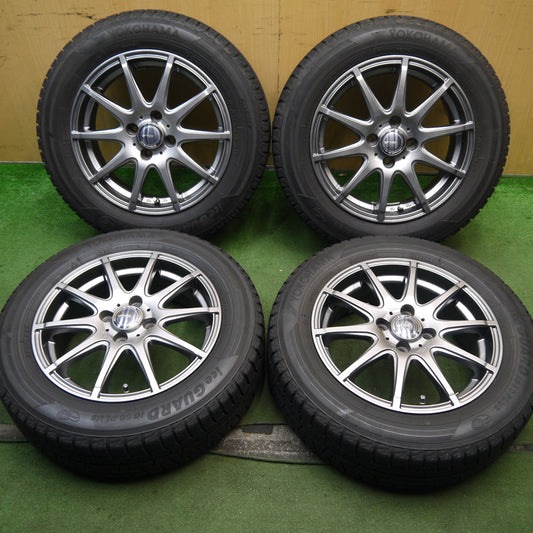 バリ溝！キレイ！8.5分★スタッドレス 175/65R15 ヨコハマ アイスガード iG50 プラス TIRO 15インチ PCD100/4H★5091007Hス