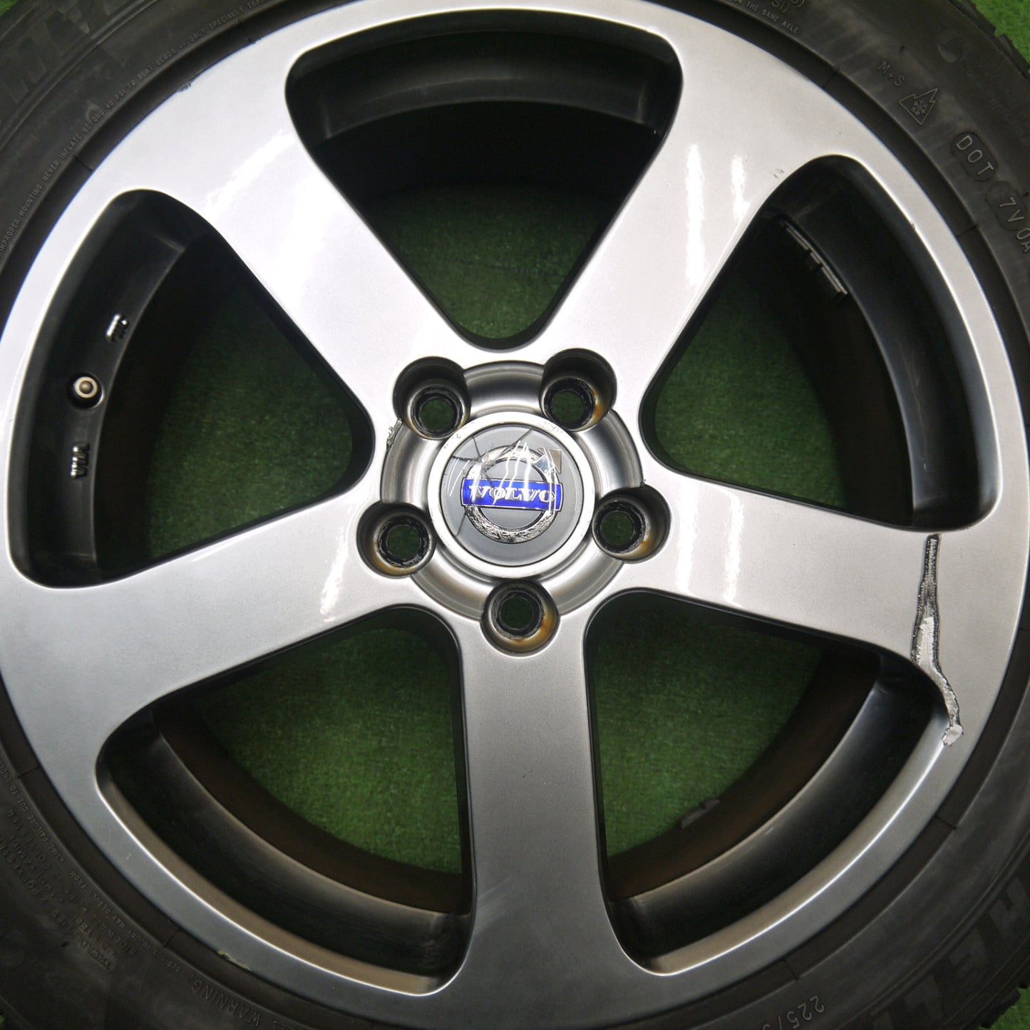 4本価格★ボルボ 等 VST Type RS 225/50R17 スタッドレス ミシュラン X-ICE3+ タイプ RS 17インチ PCD108/5H★5120302Hス