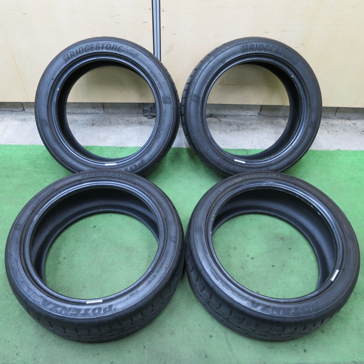 バリ溝！9.5分以上★ホンダ S660 165/55R15 195/45R16 ブリヂストン ポテンザ RE-71RS タイヤ 15インチ 16インチ★6022304NGノタ