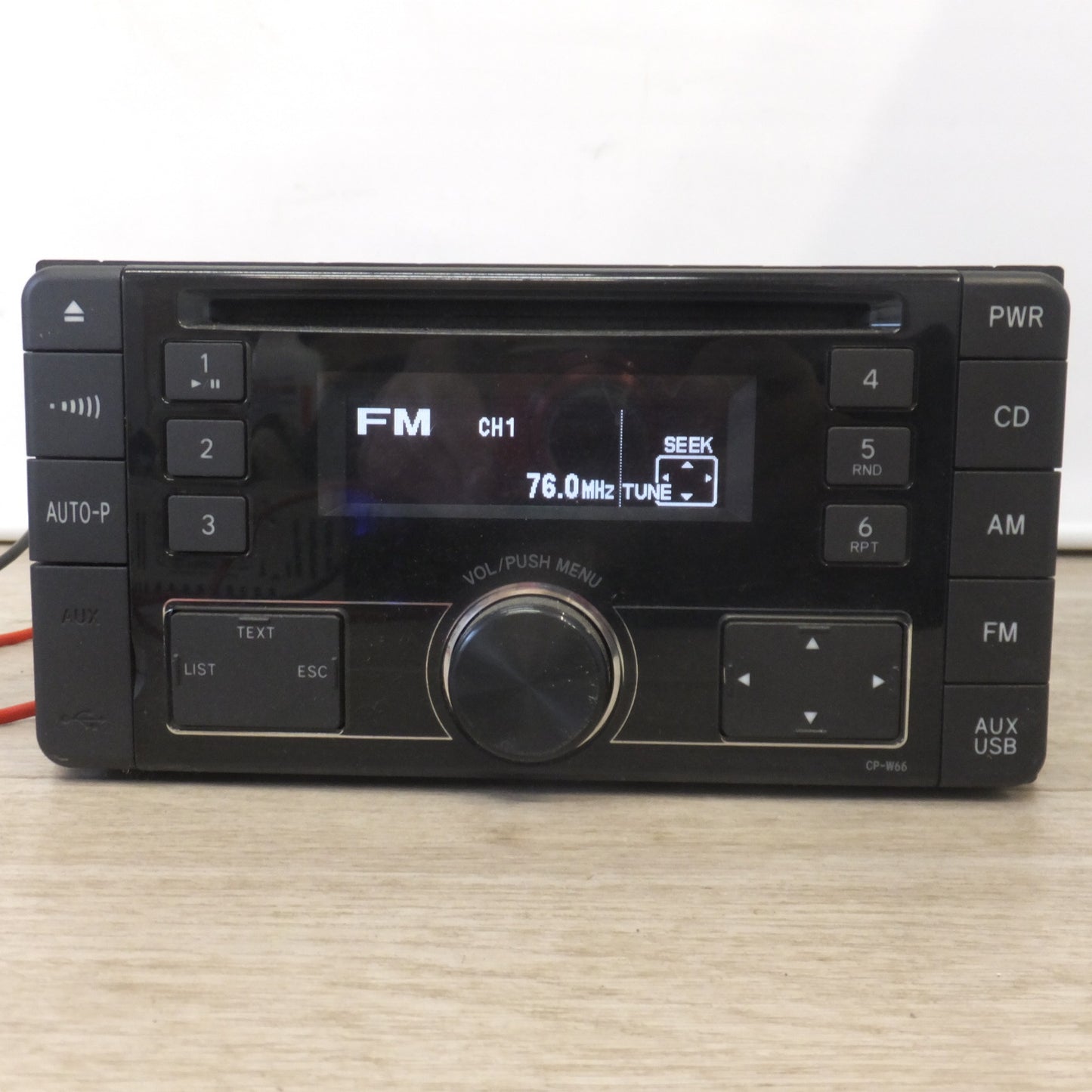 [送料無料] ★パイオニア製 トヨタ 純正 カーオーディオ CDプレーヤー 08600-00P10　08600-00G60　2点 セット★