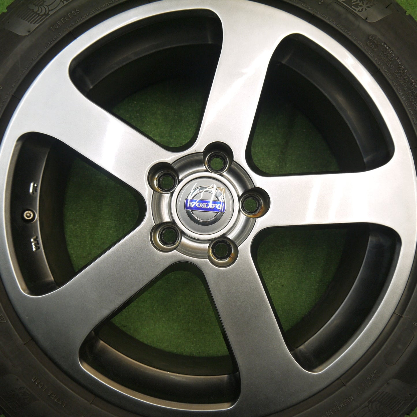 4本価格★ボルボ 等 VST Type RS 225/50R17 スタッドレス ミシュラン X-ICE3+ タイプ RS 17インチ PCD108/5H★5120302Hス