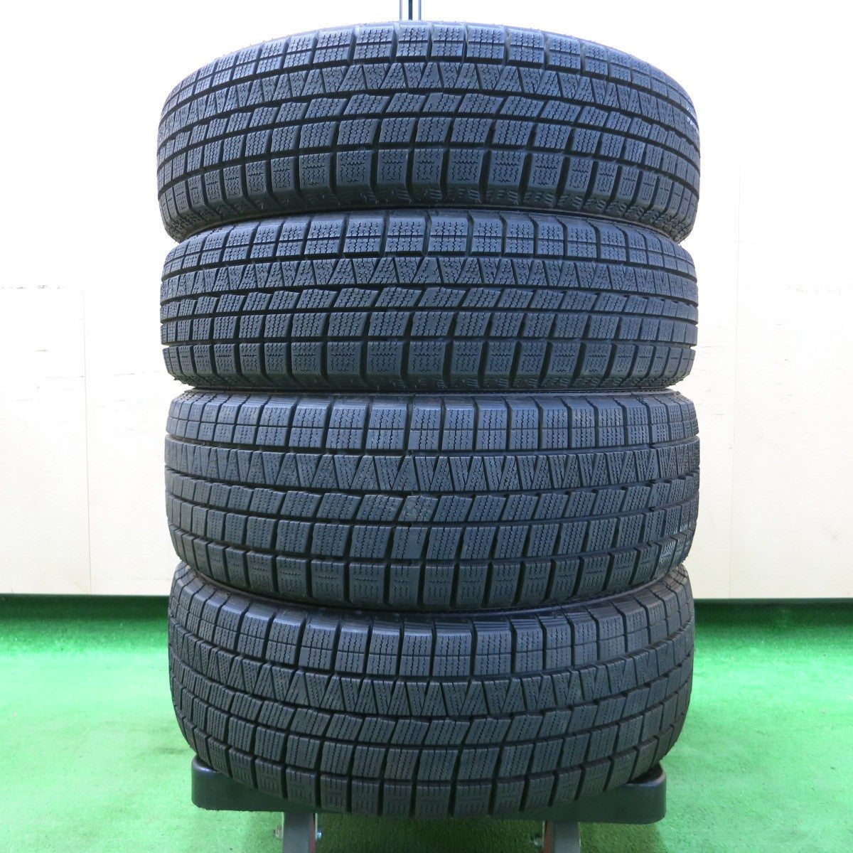 *送料無料* バリ溝！9.5分★三菱 アイ 用 145/65R15 175/55R15 スタッドレス ナンカン CORSAFA Treffer トレファー PCD100/4H★4053102イス