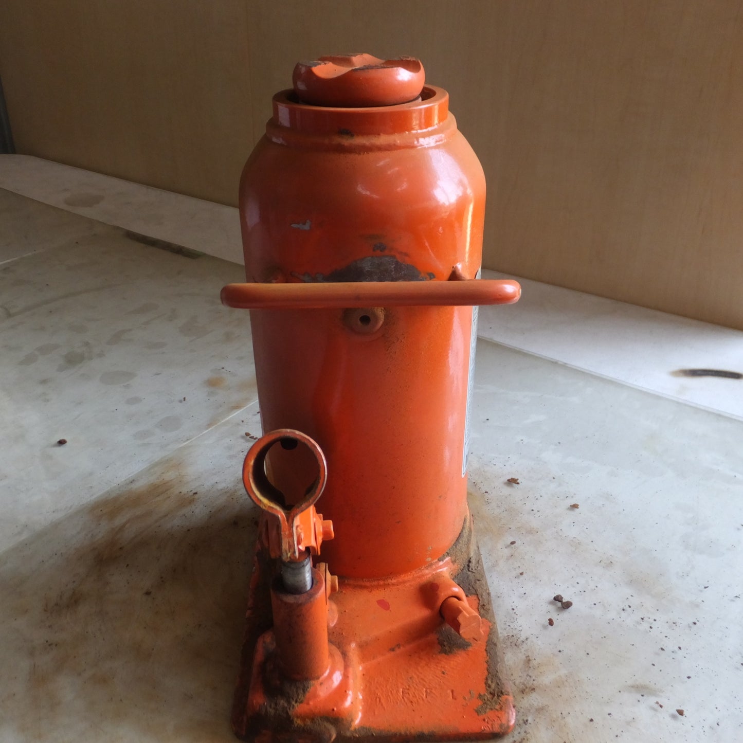 [送料無料] ◆マサダ 油圧ジャッキ MHK-15N 工具 15TON 15ton 15トン 15000kg 油圧式 オイル だるま ダルマ 車載 自動車 点検 整備(8)◆