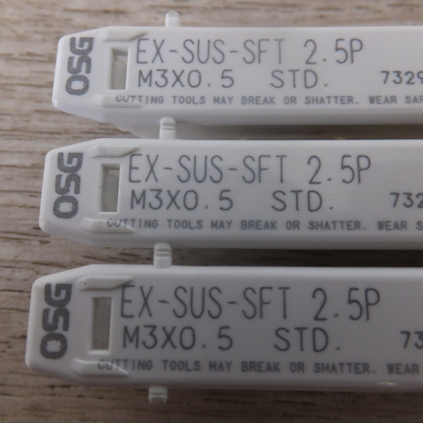 [送料無料] 未使用★OSG スパイラルタップ EX-SUS-SFT 2.5P M3×0.5 STD　3本 セット★