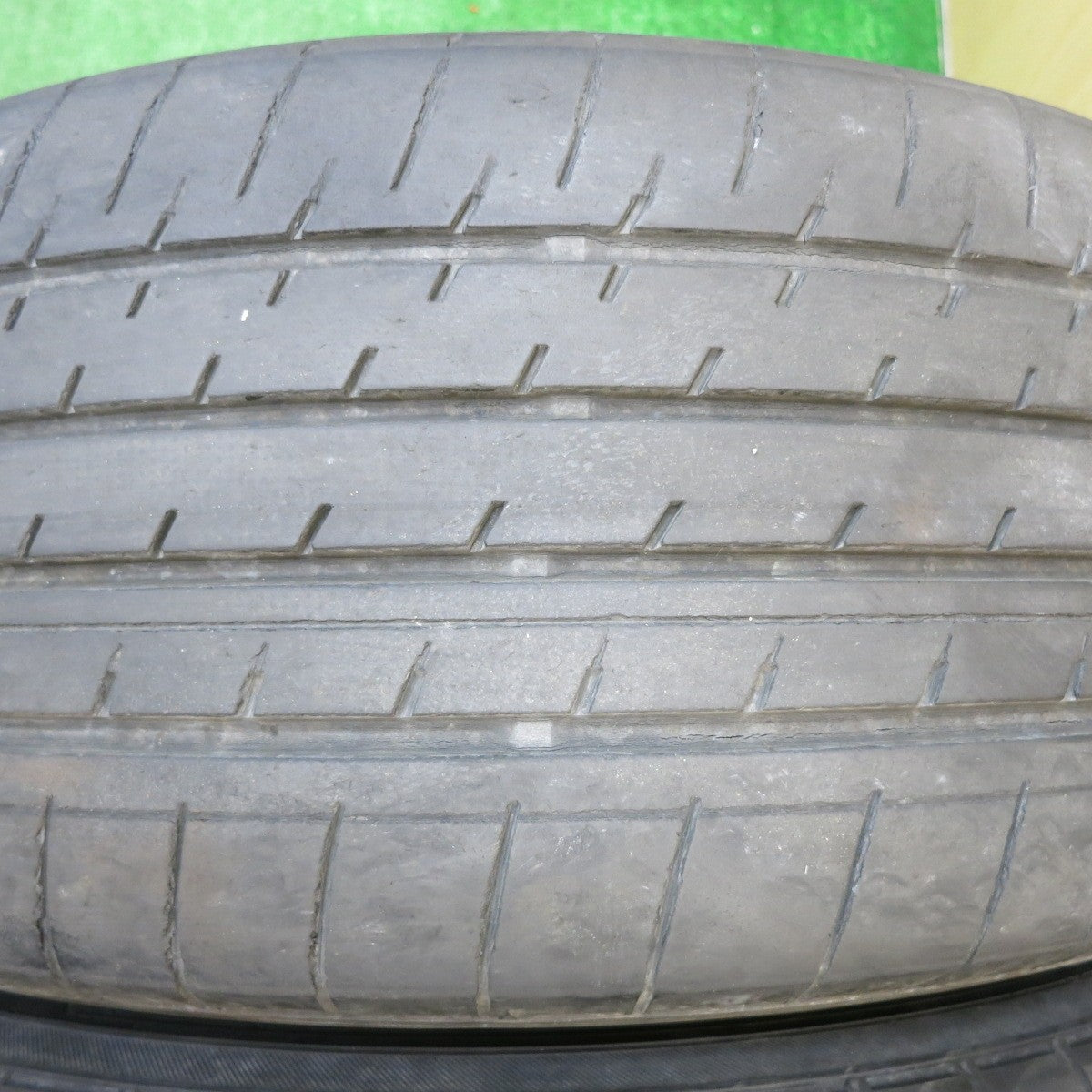 バリ溝！24年！9.5分★トヨタ 50系 エスティマ 純正 225/50R18 ヨコハマ BluEarth-RV RV03 BluEarth-XT AE61 18インチ PCD114.3/5H★5050407NJノ