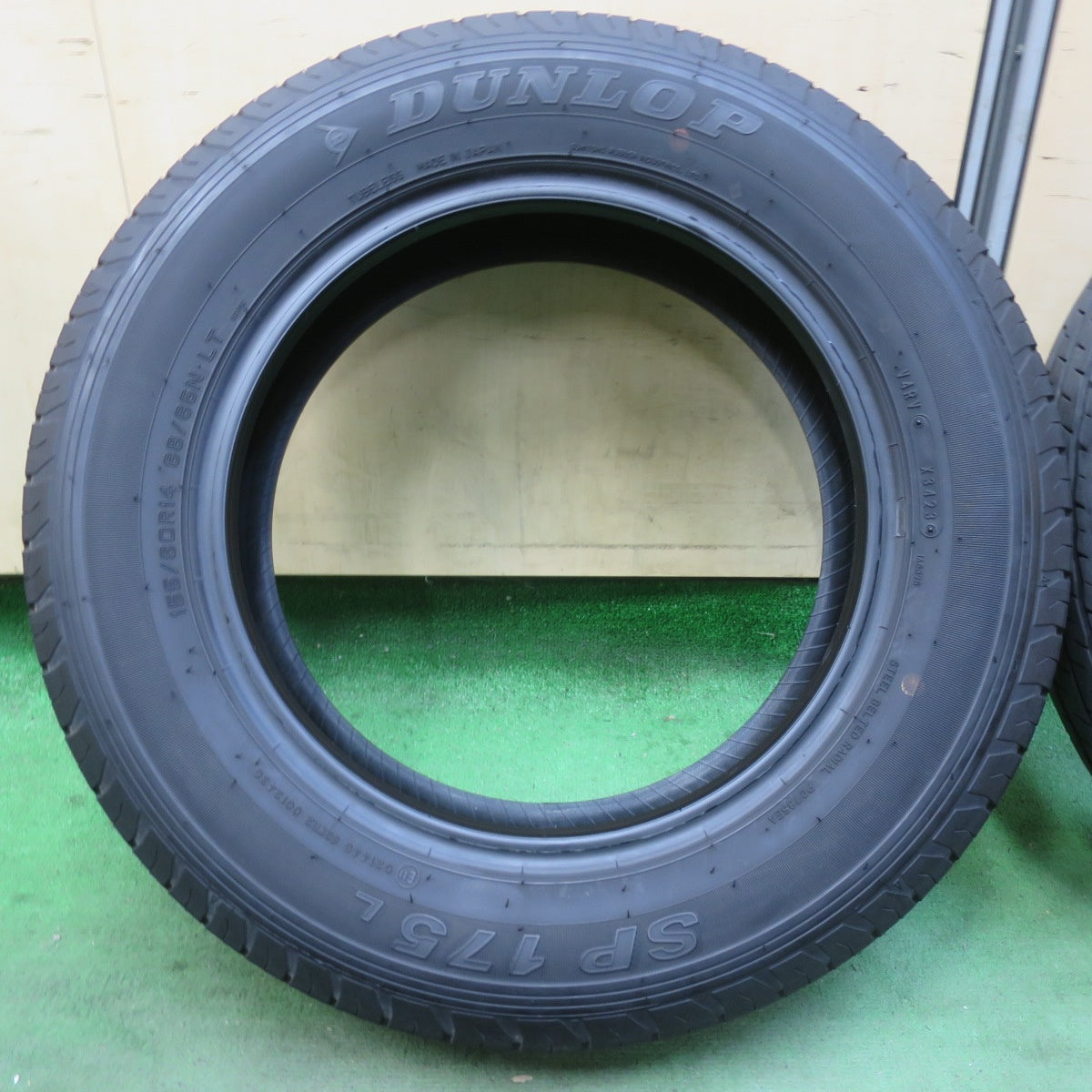 バリ溝！23年！9.5分★155/80R14 88/86N ダンロップ SP175L タイヤ 14インチ プロボックス サクシード 等★6021104イノタ