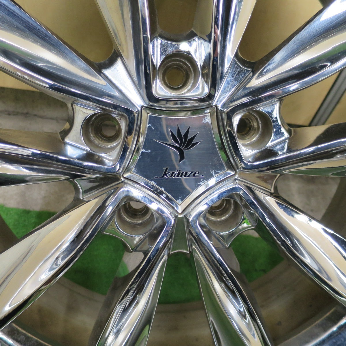 4本価格★kranze CHRISHNA クレンツェ クリシュナ 19インチ ホイール 19×8.5J 19×9.5J PCD114.3/5H★6022801ナホ