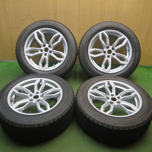 バリ溝！19年！キレイ！9分★BMW 等 AGA 225/60R18 TAS スタッドレス ブリヂストン ブリザック RFT PCD112/5H★3112808Hス