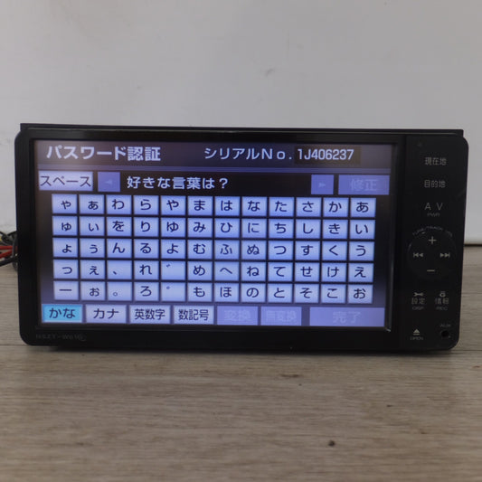 [送料無料] 現状品★富士通テン製 トヨタ 純正 SDナビゲーション NSZT-W61G 08545-00U31 セキュリティロック[81]★