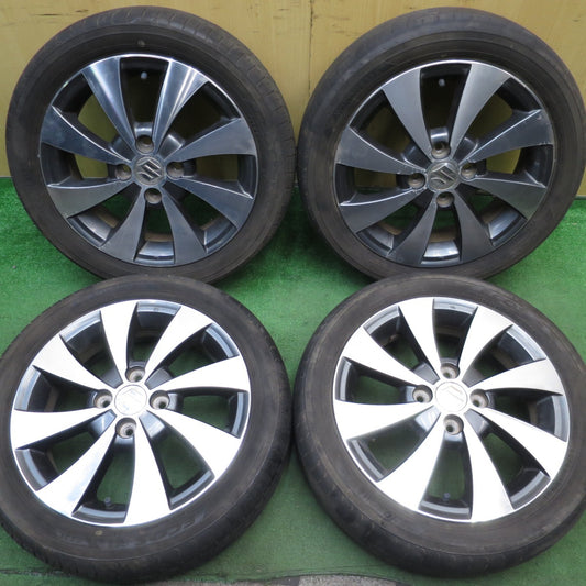 4本価格★スズキ MH23S ワゴンR 純正 165/55R15 ヨコハマ エコス ES31 15インチ PCD100/4H★5060206NJノ