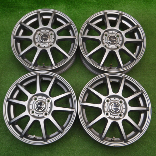 [送料無料] キレイ★CHARITES S10 カリテス 14インチ ホイール 14×4.5J PCD100/4H★4110103Hホ