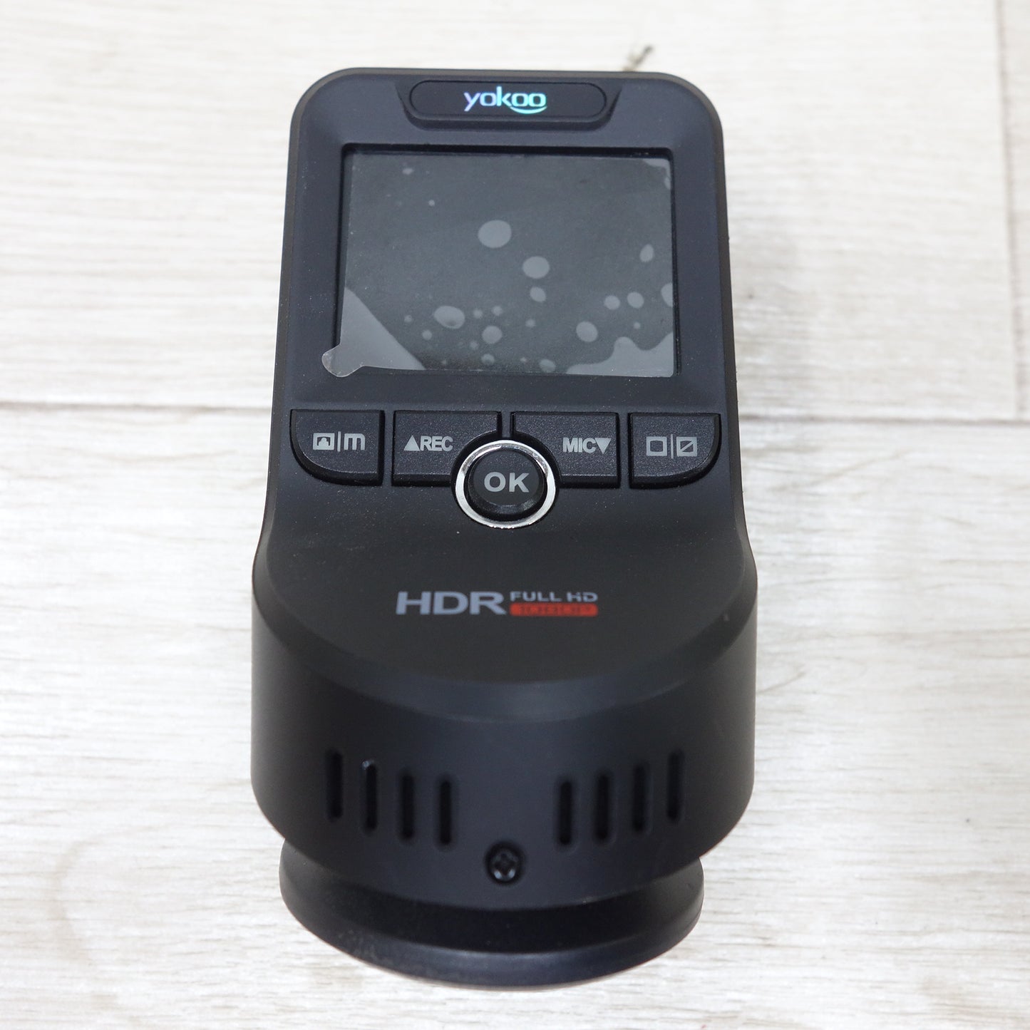 [送料無料] 付属品付き◆Yokoo 前後 カメラ ドライブレコーダー HDR FULL HD 1080P hdu 1080 ドラレコ◆