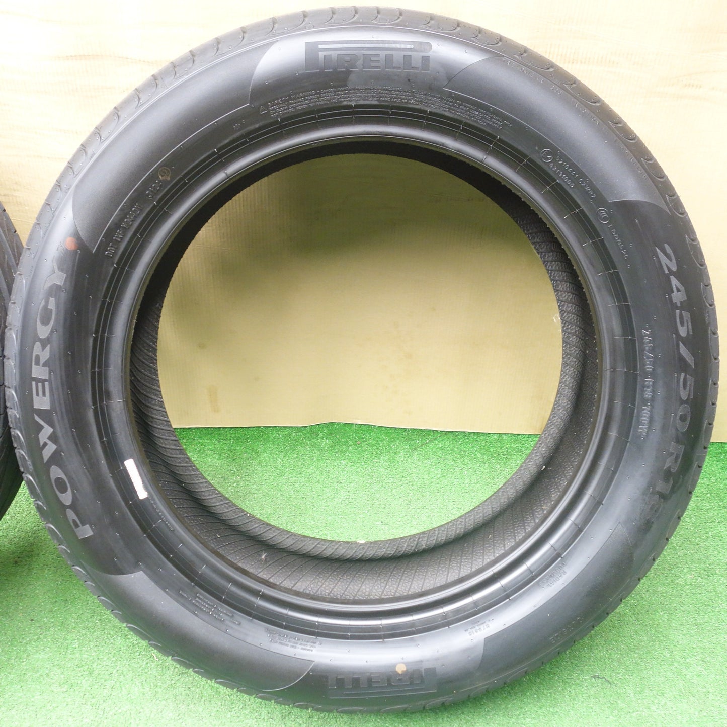 未使用！24年！2本★245/50R18 ピレリ POWERGY パワジー 18インチ タイヤ BMW ベンツ 等★6020804KTノタ