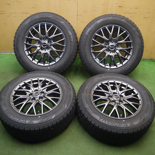 [送料無料] バリ溝！22年！キレイ！ほほ10分★スタッドレス 195/65R15 ヨコハマ アイスガード IG60 Exceeder エクシーダー 15インチ PCD100/5H★4030106Hス