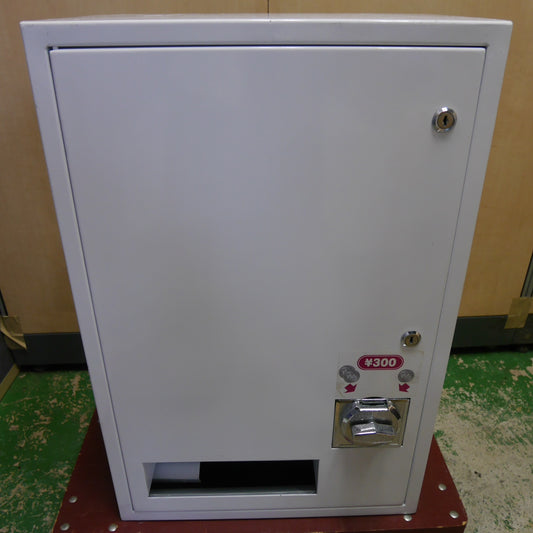 [送料無料] ☆手動式 自動 販売機 トレカ BOX トレーディング カード ボックス 自販機 ガチャ ガチャ メーカー 型式 不明 現状品④☆