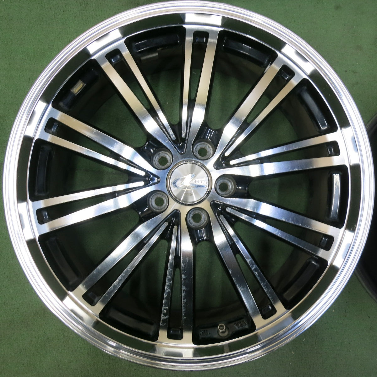 4本価格★プリウス 等 LEONIS TR weds 18インチ 18×7J レオニス ウェッズ PCD100/5H★5071101SYホ