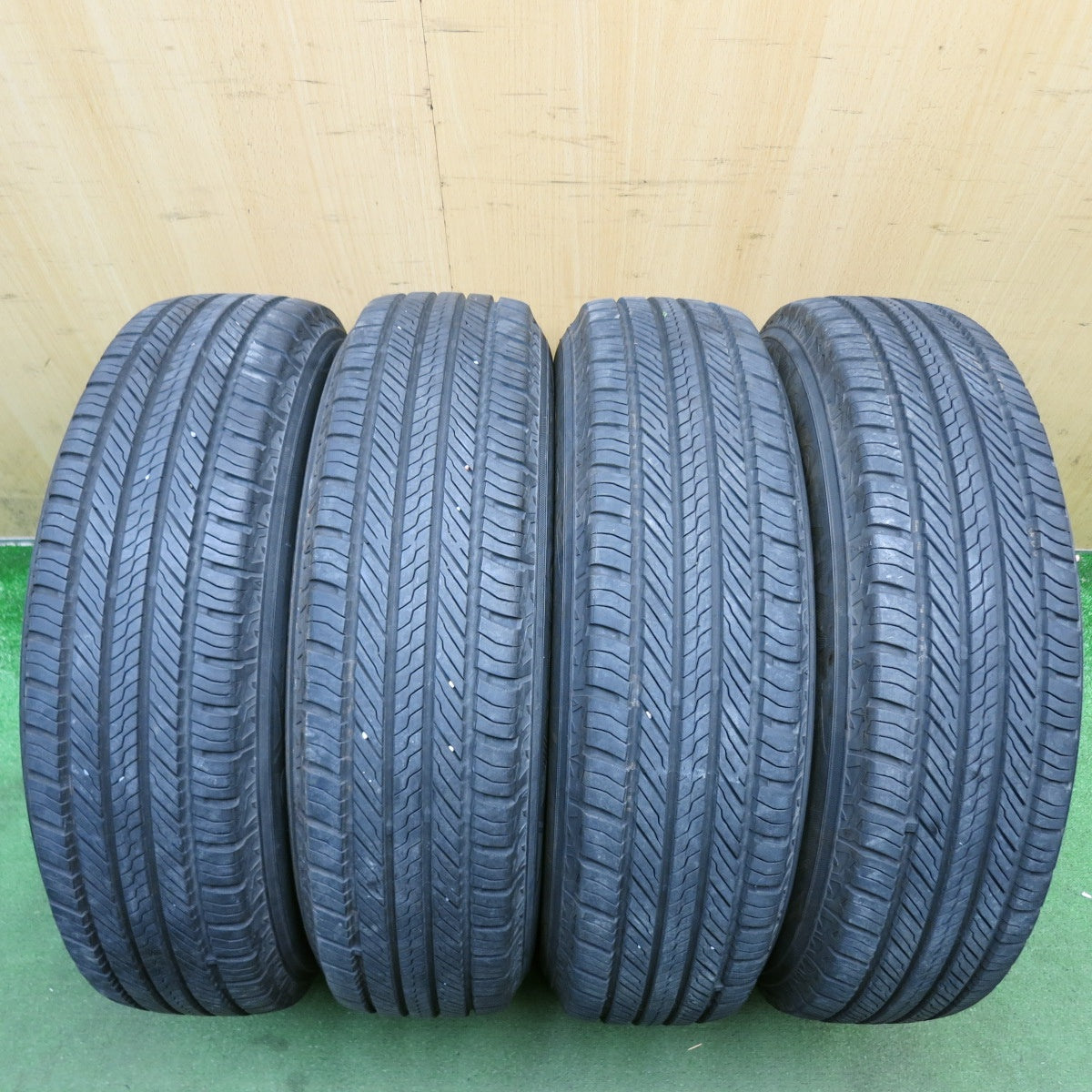 バリ溝！8.5分◎三菱 パジェロ ミニ 純正 175/80R15 ヨコハマ ジオランダー CV G058 15インチ PCD114.3/5H◎6080609HAノ