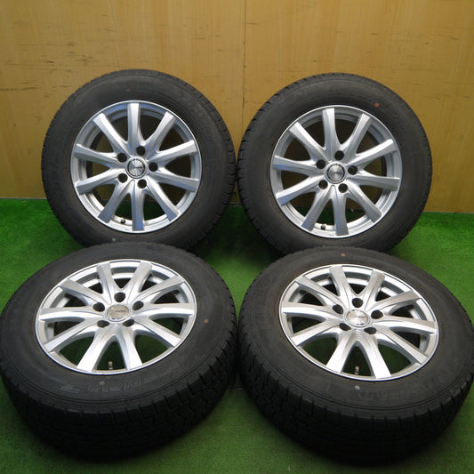 バリ溝！21年！8.5分★スタッドレス 205/65R16 グッドイヤー アイスナビ7 ravrion RS01 ラブリオン 16インチ PCD114.3/5H★5041604Hス
