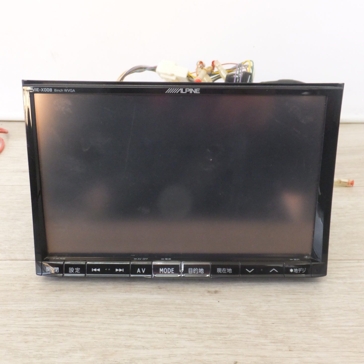[送料無料] ★アルパイン ALPNE  8型LED液晶WVGAナビゲーションシステム VIE-X008 KTD-008D5CKD CDL[3]　デリカ D:5 専用(27)★