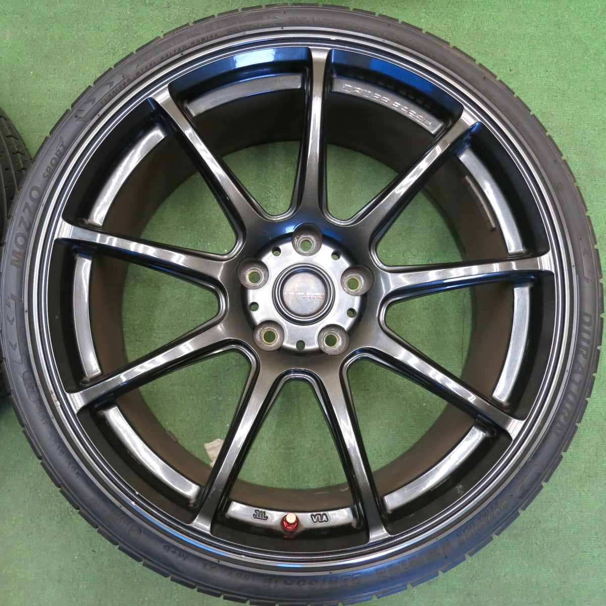 4本価格★235/35R19 CROSS SPEED HYPER Edition デュラターン MOZZO SPORT クロススピード 19インチ PCD114.3/5H★6051712HAノ