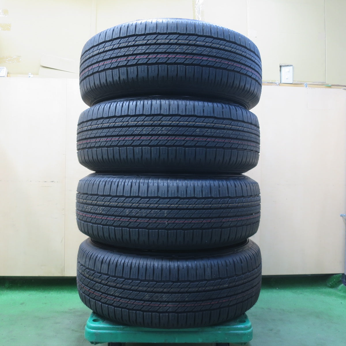 新車外し！26年★トヨタ ランクル 70 純正 再再販 265/70R16 ダンロップ AR23 グラントレック 16インチ 再々販 PCD150/5H★6050501イノ
