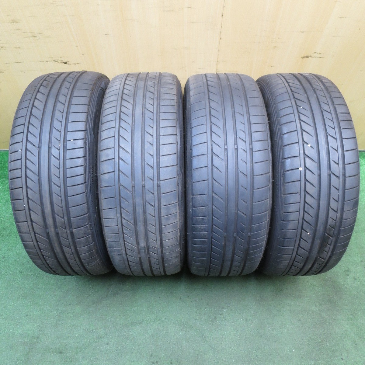 4本価格！21年★LOXARNY SPORT BADX 215/45R18 グッドイヤー イーグル LS EXE 18インチ ロクサーニ PCD114.3/5H★5080809NJノ