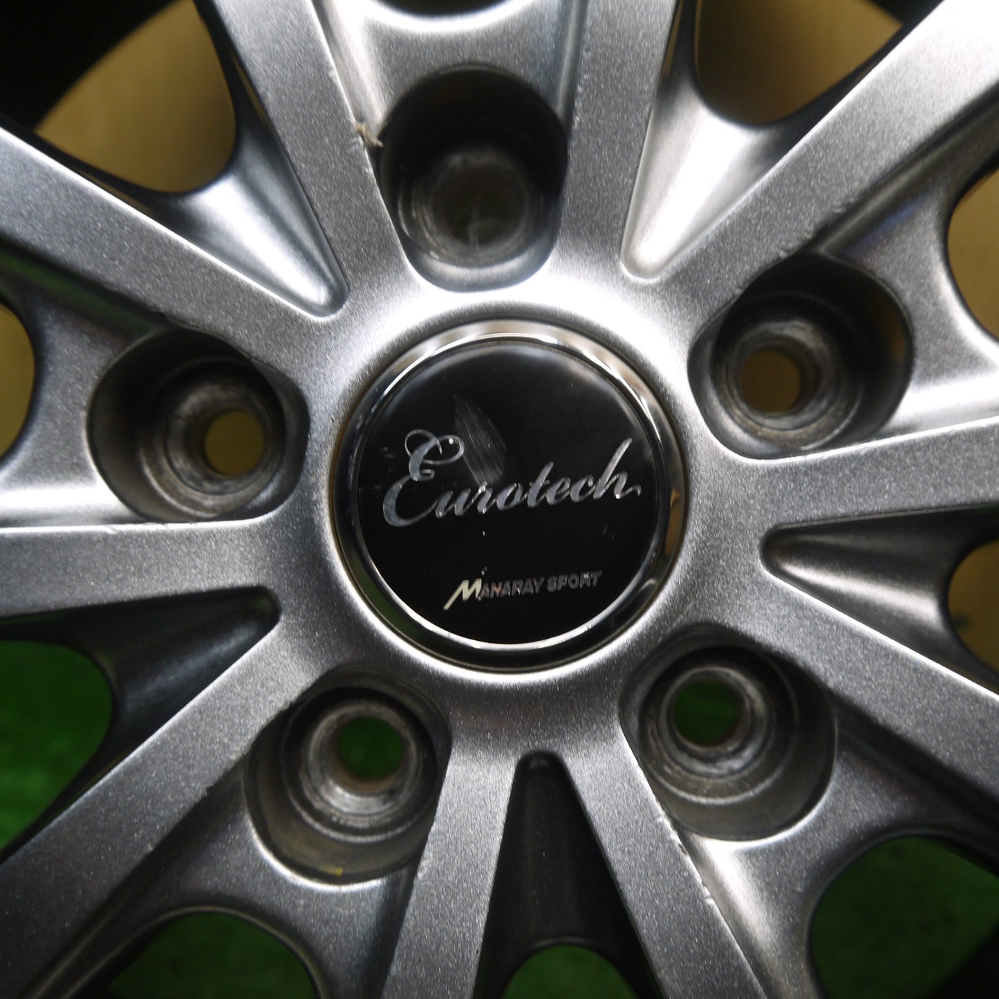 4本価格★Eurotech MANARAY SPORT 17インチ ホイール ユーロテック マナレイ スポーツ 17×7J PCD114.3/5H★6070805KKホ