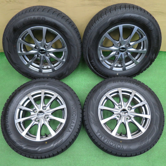 バリ溝！23年！キレイ！9.5分以上★スタッドレス 185/70R14 ヨコハマ アイスガード iG60 Exceeder エクシーダー 14インチ PCD100/4H★6041205NKス