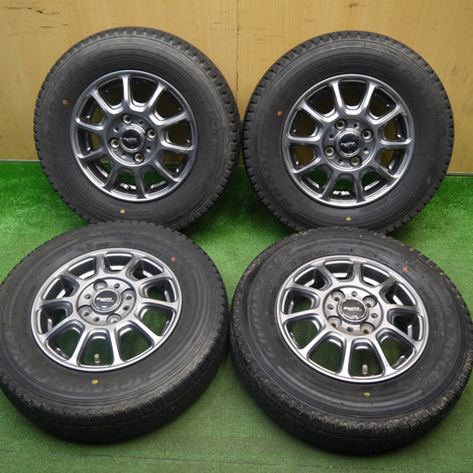 バリ溝！キレイ！9分★スタッドレス 145R12 6PR グッドイヤー アイスナビ CARGO Rapid Performance MiD ラピッド パフォーマンス 12インチ PCD100/4H★6010708Hス